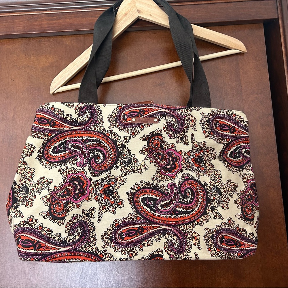 Kate Spade paisley tote